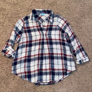 Size S Flannel Style Top